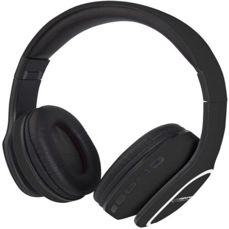 Esperanza EH213K DANCE Bluetooth 5.0 fekete vezeték nélküli mikrofonos fejhallgató