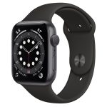   Watch Apple Watch Series 6 GPS 44mm Grey Aluminum Case with Sport Band Black