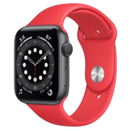 Watch Apple Watch Series 6 GPS 44mm Red Aluminum Case with Sport Band Red