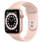   Watch Apple Watch Series 6 GPS 44mm Gold Aluminium Case with Sport Band Pink