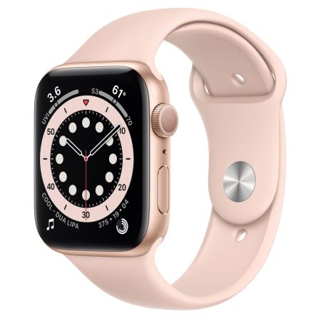 Watch Apple Watch Series 6 GPS 44mm Gold Aluminium Case with Sport Band Pink