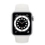   Watch Apple Watch Series 6 GPS 44mm Silver Aluminium Case with Sport Band White