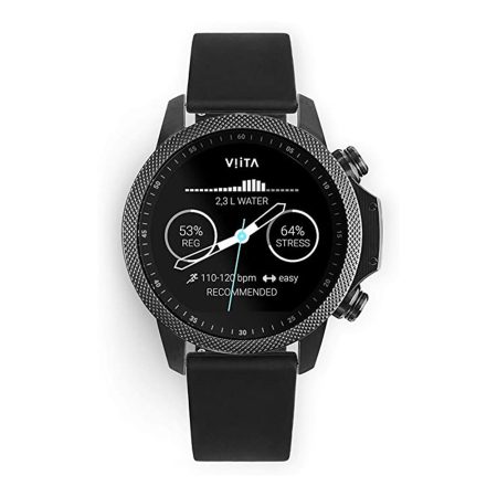 Watch Viita Active HRV Adventure 47mm Silicon Black Black