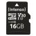Intenso 16GB MicroSDXC UHS-I Professional Class 10 U3 V30 + adapterrel