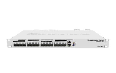 Mikrotik RouterBoard CRS317-1G-16S+RM 1xGbE LAN 16xSFP+ 19" Rackmount Cloud Router Switch Mikrotik RouterBoard CRS317-1G-16S+RM 1xGbE LAN 16xSFP+ 19" Rackmount Cloud Router Switch