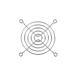 Arctic 80mm Fan Grills
