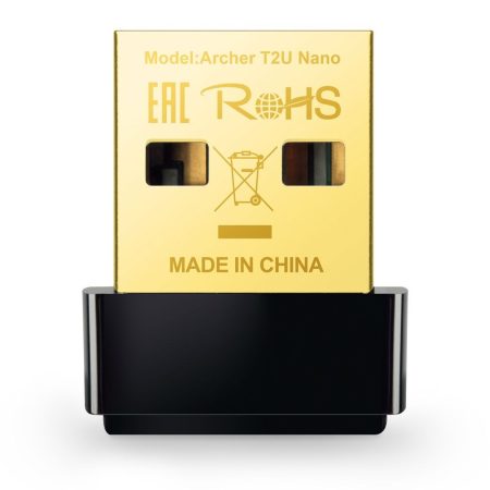 TP-Link Archer T2U Nano AC600 Nano Wireless USB Adapter Black TP-Link Archer T2U Nano AC600 Nano Wireless USB Adapter Black