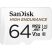 Sandisk 64GB microSDXC High Endurance Class 10 CL10 U3 V30 + adapterrel