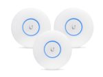   Ubiquiti UAP-NANOHD-3 UniFi AC Nano HD Wave 2 3 Pack Access Point White