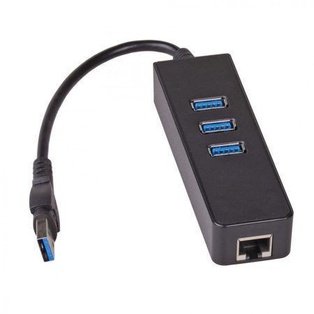Akyga AK-AD-32 USB3.0 3-port + Ethernet Hub