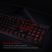 Redragon Surara Pro Red LED Backlight Mechanical Gaming Keyboard with Ultra-Fast V-Optical Blue Switches Black HU