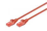 Digitus CAT6 U-UTP Patch Cable 0,5m Red