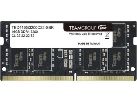 TeamGroup 16GB DDR4 3200MHz Elite SODIMM TeamGroup 16GB DDR4 3200MHz Elite SODIMM