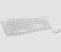 Logitech MK295 Silent wireless keyboard +mouse White HU