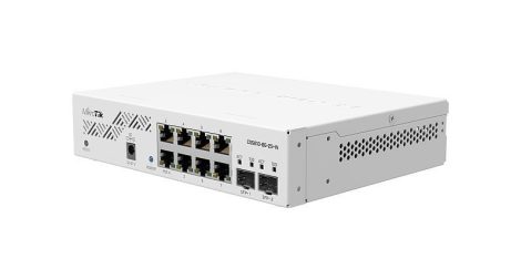 Mikrotik CSS610-8G-2S+IN Eight 1G Ethernet ports and two SFP+ ports for 10G fiber connectivity Mikrotik CSS610-8G-2S+IN Eight 1G Ethernet ports and two SFP+ ports for 10G fiber connectivity