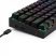 Redragon Deimos, Wired & Wireless Mechanical keyboard, RGB, blue switch Black HU Redragon Deimos, Wired & Wireless Mechanical keyboard, RGB, blue switch Black HU