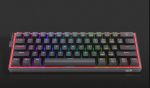   Redragon Fizz Pro black, wired&2.4G&BT Mechanical Keyboard, RGB, brown switch Black HU