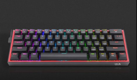 Redragon Fizz Pro black, wired&2.4G&BT mechanical Keyboard, RGB, blue switch Black HU Redragon Fizz Pro black, wired&2.4G&BT mechanical Keyboard, RGB, blue switch Black HU