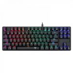 T-Dagger Bora Wired Keyboard Blue Switch Black HU