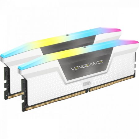 Corsair 32GB DDR5 5200MHz Kit(2x16GB) Vengeance RGB White
