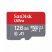 Sandisk 128GB microSDHC Ultra Class 10 UHS-I A1 + adapterrel