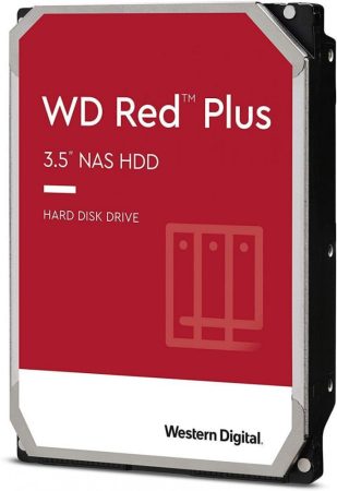Western Digital 6TB 5400rpm SATA-600 256MB Red Plus WD60EFPX