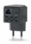   Gembird  WNP-RP300-03-BK Wi-Fi repeater 300 Mbps Range Extender Black