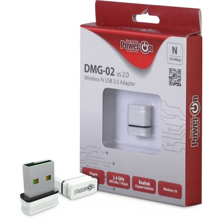 PowerON DMG-02 Wi-Fi 4 USB Nano Adapter PowerON DMG-02 Wi-Fi 4 USB Nano Adapter