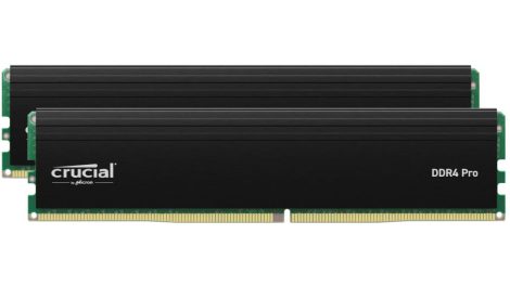Crucial 64GB DDR4 3200MHz Kit(2x32GB) Pro Black Crucial 64GB DDR4 3200MHz Kit(2x32GB) Pro Black