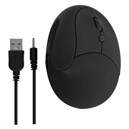 TnB Mini Ergonomic Wireless mouse Black