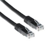 ACT  CAT5E U-UTP Patch Cable 20m Black
