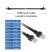 ACT CAT7 S-FTP Patch Cable 2m Black