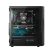 Logic Aramis ARGB Midi Tempered Glass Black