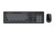 Genius Smart KM-8200 Dual Color Wireless Combo billentyűzet + egér Black/Grey HU