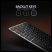 AXAGON HMC-KB-US USB-C 5Gbps Keyboard 9in1 Hub Silver US