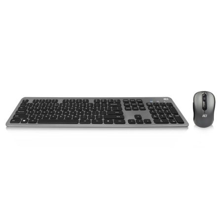 ACT AC5710 Wireless Keyboard Combo Black/Grey US ACT AC5710 Wireless Keyboard Combo Black/Grey US