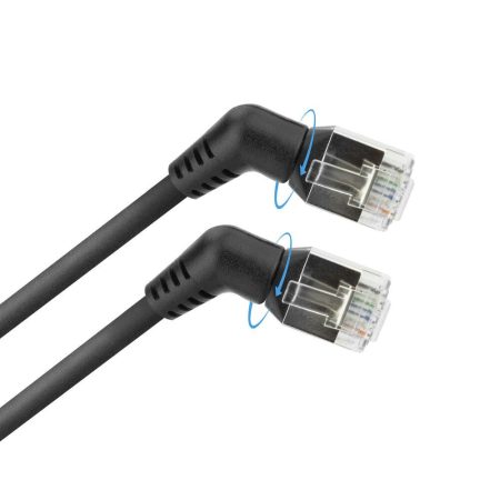 ACT CAT6A U-FTP Patch Cable 10m Black ACT CAT6A U-FTP Patch Cable 10m Black