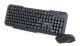 Gembird KBS-WM-02 Wireless Keyboard Combo Black US