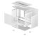 DeepCool CH160 Tempered Glass White