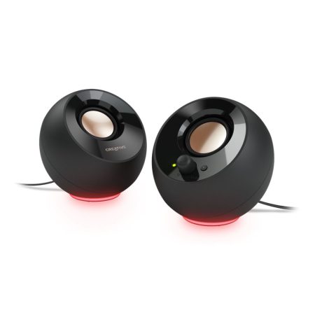 Creative Pebble SE 2.0 USB-C Powered PC Speakers with RGB Lighting Black Creative Pebble SE 2.0 USB-C Powered PC Speakers with RGB Lighting Black