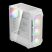 Gamdias Aura GC1 Elite WH ARGB Tempered Glass White