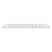 Apple Magic Keyboard (2024) Touch ID Bluetooth Keyboard White HU