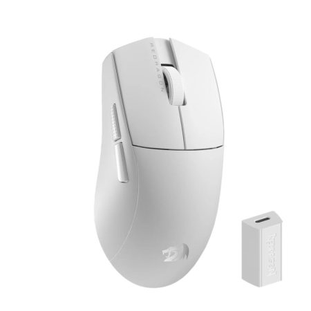Redragon M916 PRO 4K Wireless Bluetooth Gaming Mouse White Redragon M916 PRO 4K Wireless Bluetooth Gaming Mouse White