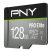 PNY 128GB microSDXC Pro Elite Class 10 U3 V10 + adapterrel