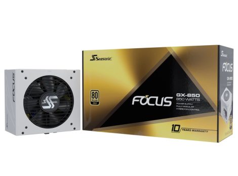 Seasonic 850W 80+ Gold Focus GX White Edition