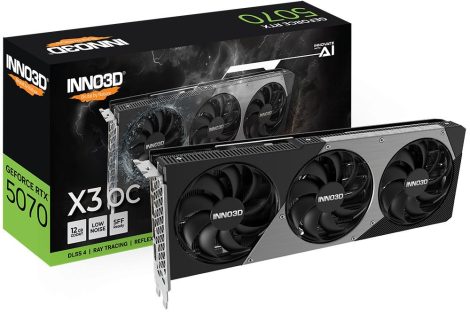 Inno3D GeForce RTX5070 12GB GDDR7 X3 OC