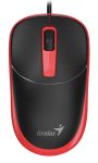 Genius DX-123 Wired Mouse Black/Red