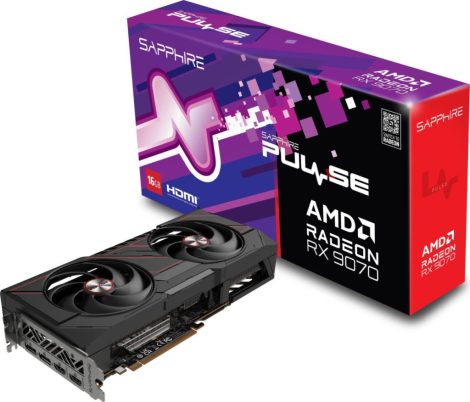 Sapphire Radeon RX9070 16GB DDR6 Pulse OC Sapphire Radeon RX9070 16GB DDR6 Pulse OC