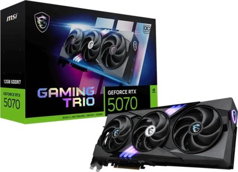 Msi RTX5070 GAMING TRIO 12G OC Msi RTX5070 GAMING TRIO 12G OC