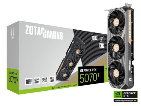 Zotac GeForce RTX5070 TI 16GB DDR7 Solid SFF OC Zotac GeForce RTX5070 TI 16GB DDR7 Solid SFF OC